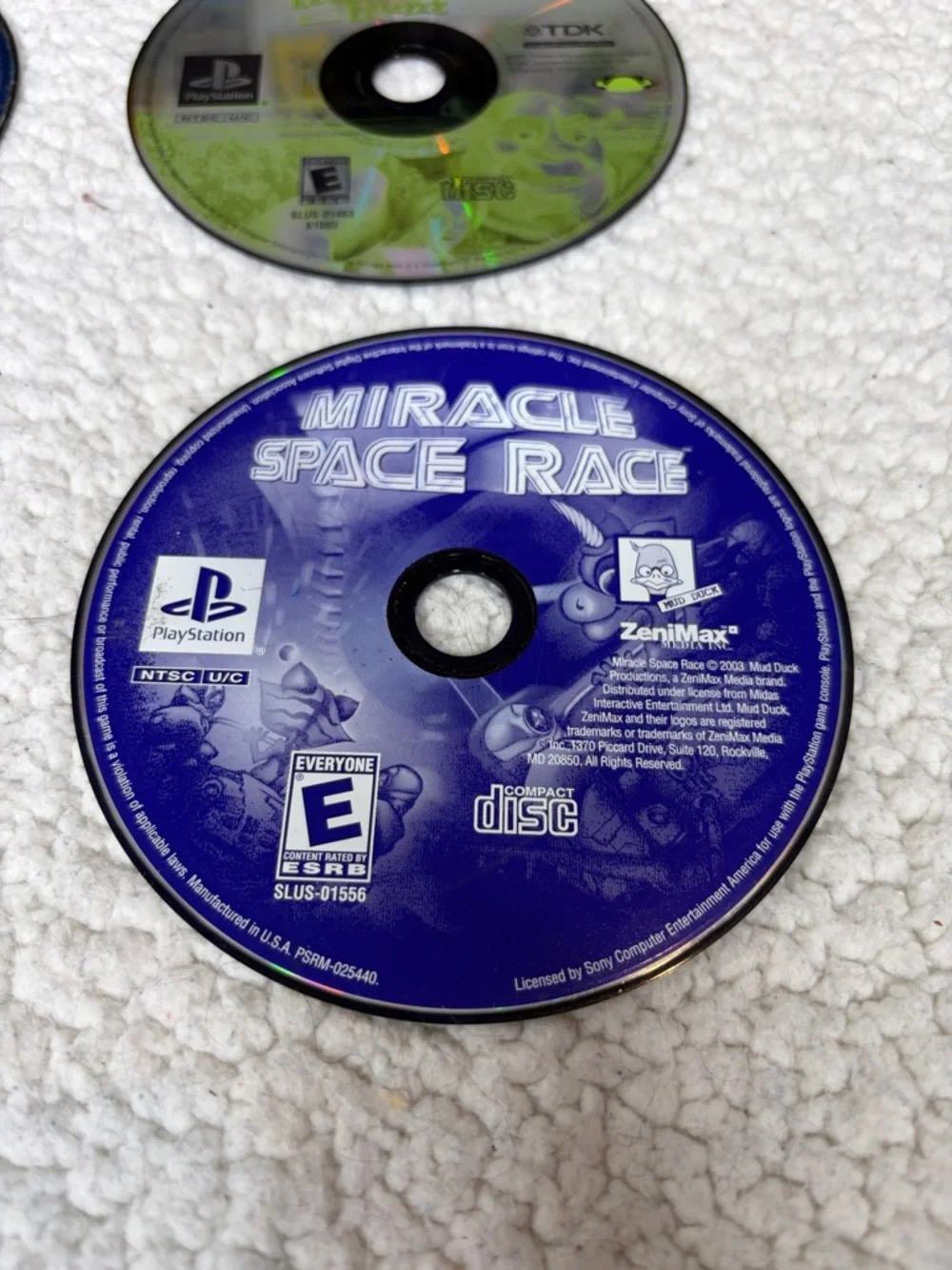 Set Of 4 Sony PlayStation Game Discs, NO BOX